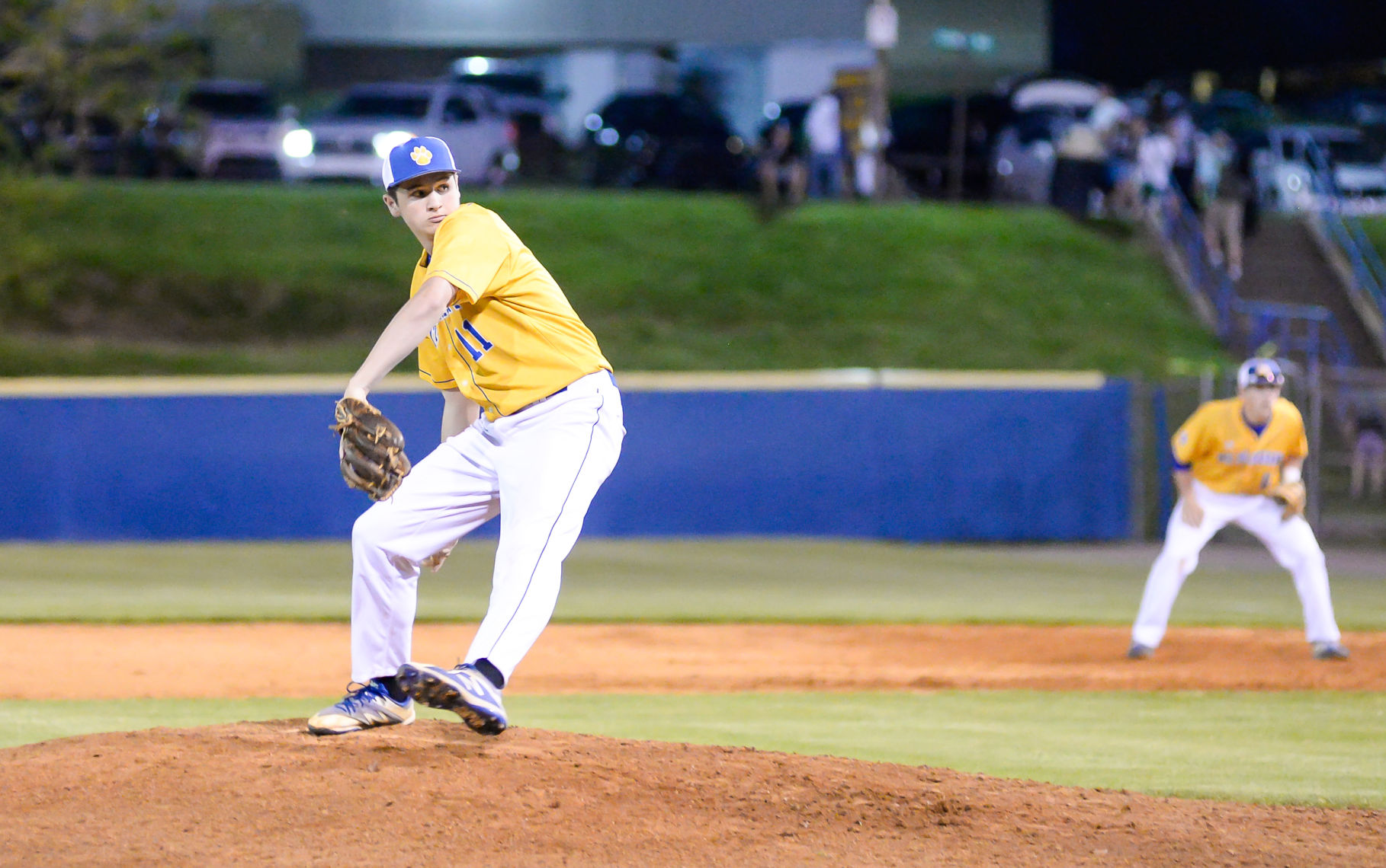 Thursday night baseball action,